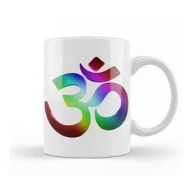 Baskı Dükkanı Ohm Spiritual Om Yoga Meditation Gift Aum Symbol 01 Kupa