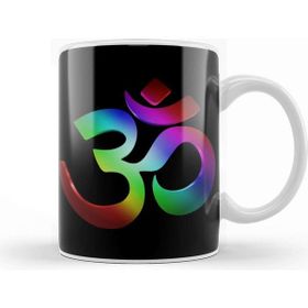 Baskı Dükkanı Ohm Spiritual Om Yoga Meditation Gift Aum Symbol Kupa