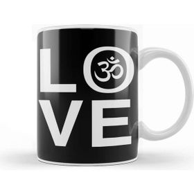 Baskı Dükkanı Ohm Symbol Love Kupa Bardak