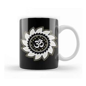 Baskı Dükkanı Ohm Symbol Yoga Ohm Indian Design Kupa