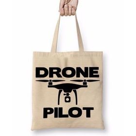 Baskı Dükkanı Oiloto De Drones Pılot Bez Çanta