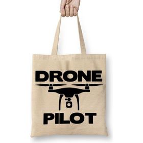 Baskı Dükkanı Oiloto De Drones Pılot Bez Çanta