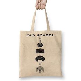 Baskı Dükkanı Old School Gamer Bez Çanta