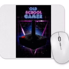 Baskı Dükkanı Old School Gamer Mouse Pad