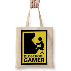 Baskı Dükkanı Oldschool Gamer Bez Çanta