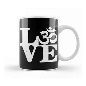 Baskı Dükkanı Om Love Om Symbol Kupa