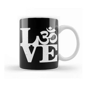 Baskı Dükkanı Om Love Om Symbol Kupa