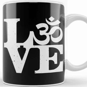 Baskı Dükkanı Om Love Om Symbol Kupa