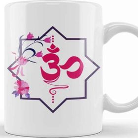 Baskı Dükkanı Om Ohm Aum Symbol Kupa