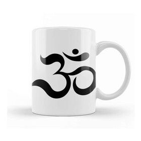 Baskı Dükkanı Om Ohm Aum Symbol Spiritual Yoga Kupa