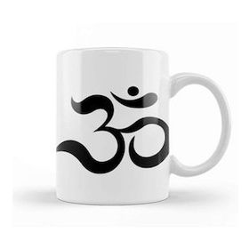 Baskı Dükkanı Om Ohm Aum Symbol Spiritual Yoga Kupa