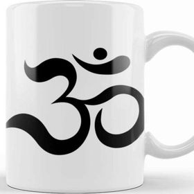 Baskı Dükkanı Om Ohm Aum Symbol Spiritual Yoga Kupa
