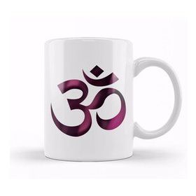 Baskı Dükkanı Om Spiritual Symbol Yoga Meditation Kupa