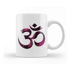 Baskı Dükkanı Om Spiritual Symbol Yoga Meditation Kupa