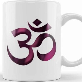Baskı Dükkanı Om Spiritual Symbol Yoga Meditation Kupa
