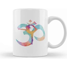 Baskı Dükkanı Om Yoga Yogini Tasarım Kupa