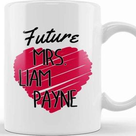 Baskı Dükkanı One Direction Future Mrs Liam Payne Love Heart Kupa