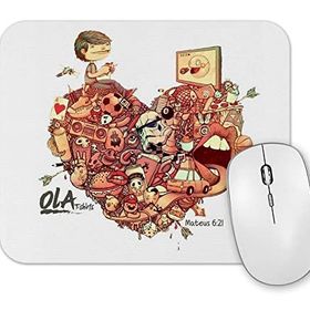 Baskı Dükkanı One Family Mouse Pad