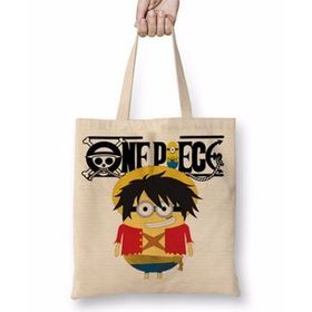 Baskı Dükkanı One Min Piece Bez Çanta