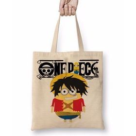 Baskı Dükkanı One Min Piece Bez Çanta