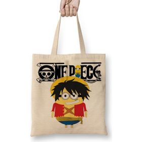 Baskı Dükkanı One Min Piece Bez Çanta