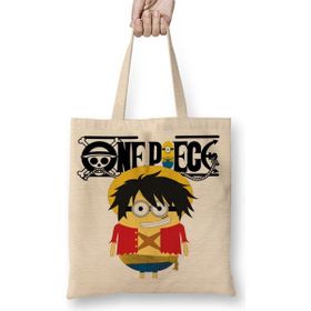 Baskı Dükkanı One Min Piece Bez Çanta