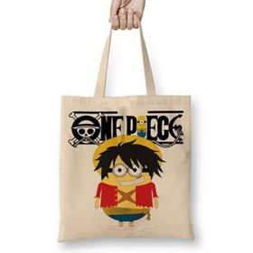 Baskı Dükkanı One Min Piece Bez Çanta