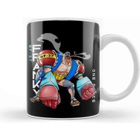 Baskı Dükkanı One Piece Anime Franky The Bulky Shipwright Kupa