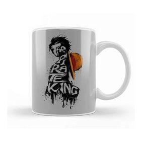 Baskı Dükkanı One Piece Anime King Of Pirate Kupa