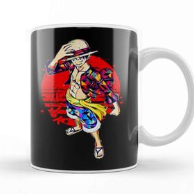 Baskı Dükkanı One Piece Captain Luffy Kupa