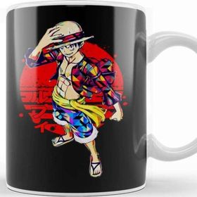 Baskı Dükkanı One Piece Captain Luffy Kupa