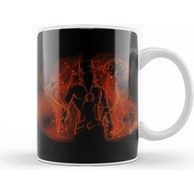 Baskı Dükkanı One Piece Flaming Pirate Kupa