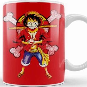 Baskı Dükkanı One Piece Grunge Straw Hat Kupa