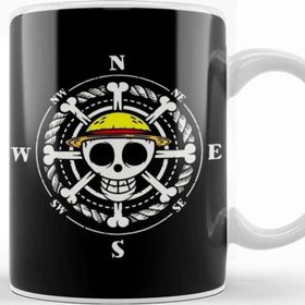 Baskı Dükkanı One Piece Logo Straw Hat Kupa