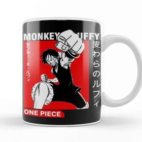 Baskı Dükkanı One Piece Luffy 01 Kupa