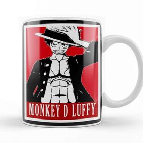 Baskı Dükkanı One Piece Luffy 05 Kupa