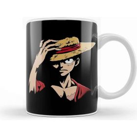 Baskı Dükkanı One Piece Luffy Character Mugiwara Kupa