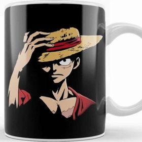 Baskı Dükkanı One Piece Luffy Character Mugiwara Kupa