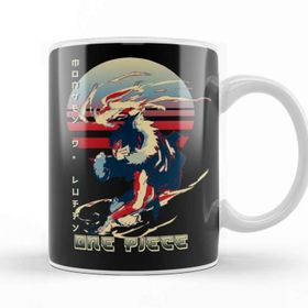 Baskı Dükkanı One Piece Luffy D Monkey Kupa Bardak