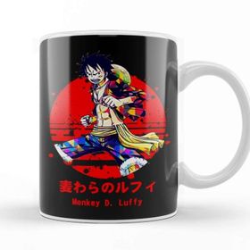 Baskı Dükkanı One Piece Luffy D Monkey Kupa Bardak