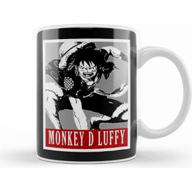 Baskı Dükkanı One Piece Monkey D Luffy Kupa