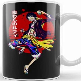 Baskı Dükkanı One Piece Mugiwara No Luffy Kupa
