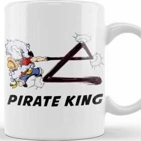 Baskı Dükkanı One Piece Straw Hat Pirates Captain Kupa