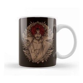 Baskı Dükkanı One Piece Straw Hat Red Hair Pirate The Emperor Of The Sea Kupa