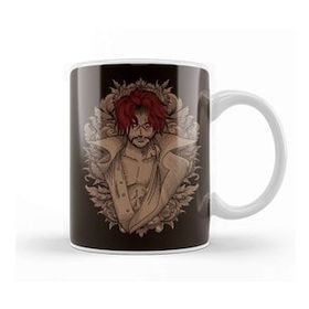 Baskı Dükkanı One Piece Straw Hat Red Hair Pirate The Emperor Of The Sea Kupa
