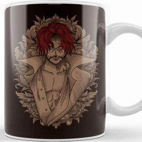 Baskı Dükkanı One Piece Straw Hat Red Hair Pirate The Emperor Of The Sea Kupa