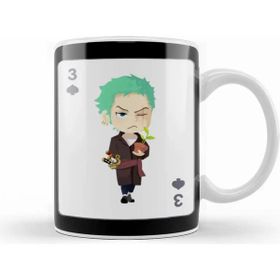 Baskı Dükkanı One Piece Zorro Cards Kupa