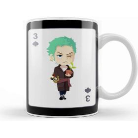 Baskı Dükkanı One Piece Zorro Cards Kupa