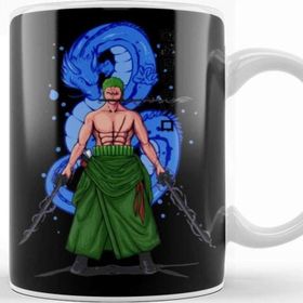 Baskı Dükkanı One Piece Zorro Character Kupa
