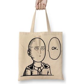 Baskı Dükkanı One Punch Man Bez Çanta